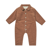 Cord Baby Jumpsuit Spice