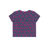 Grounded In Love Hearts Girl Tee