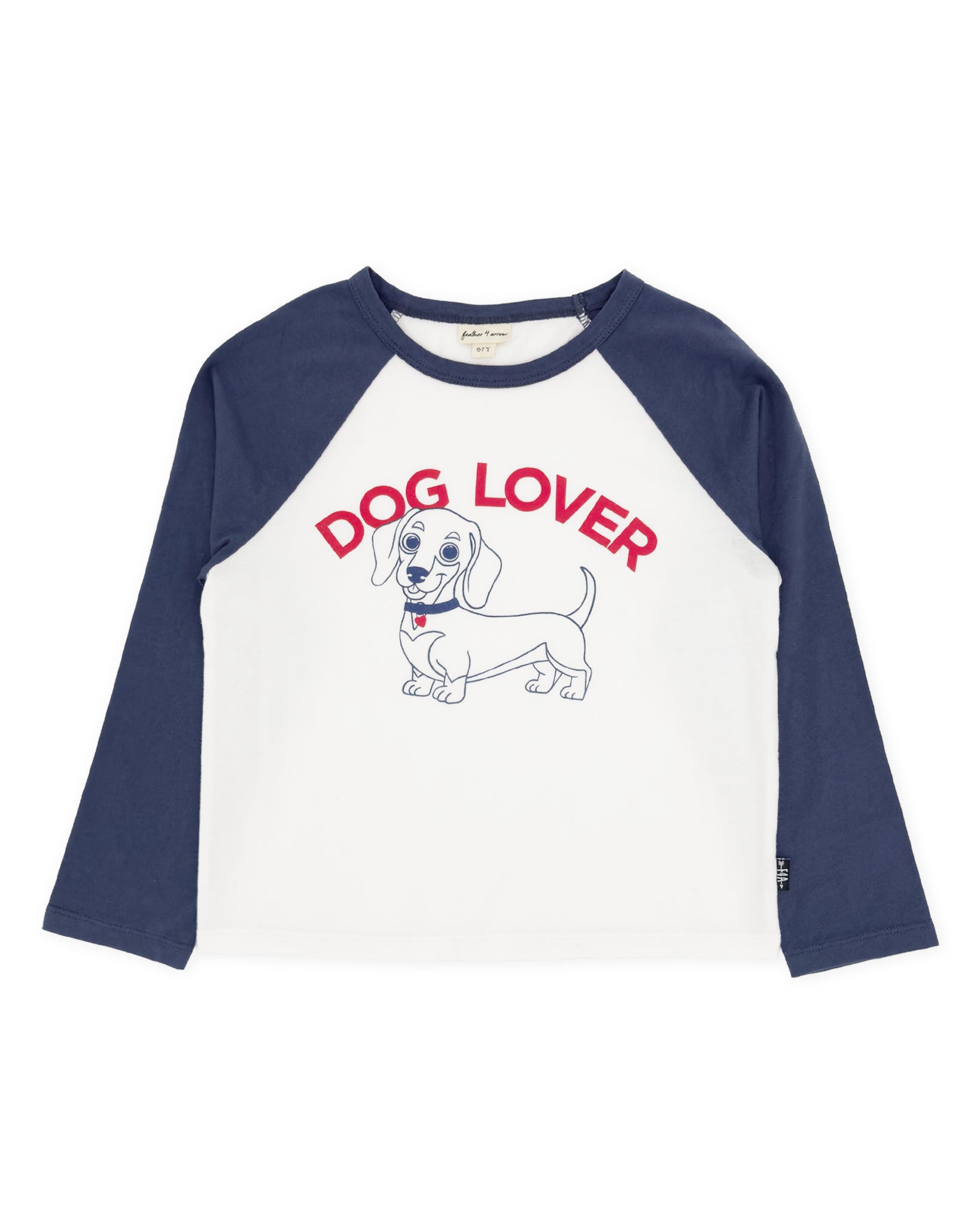 Aura Lover LS Raglan Tee Crown Blue