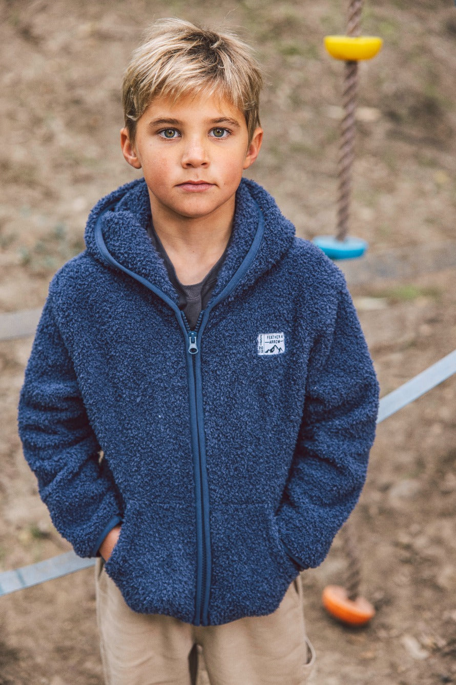 Rocky Jacket Sherpa Blue