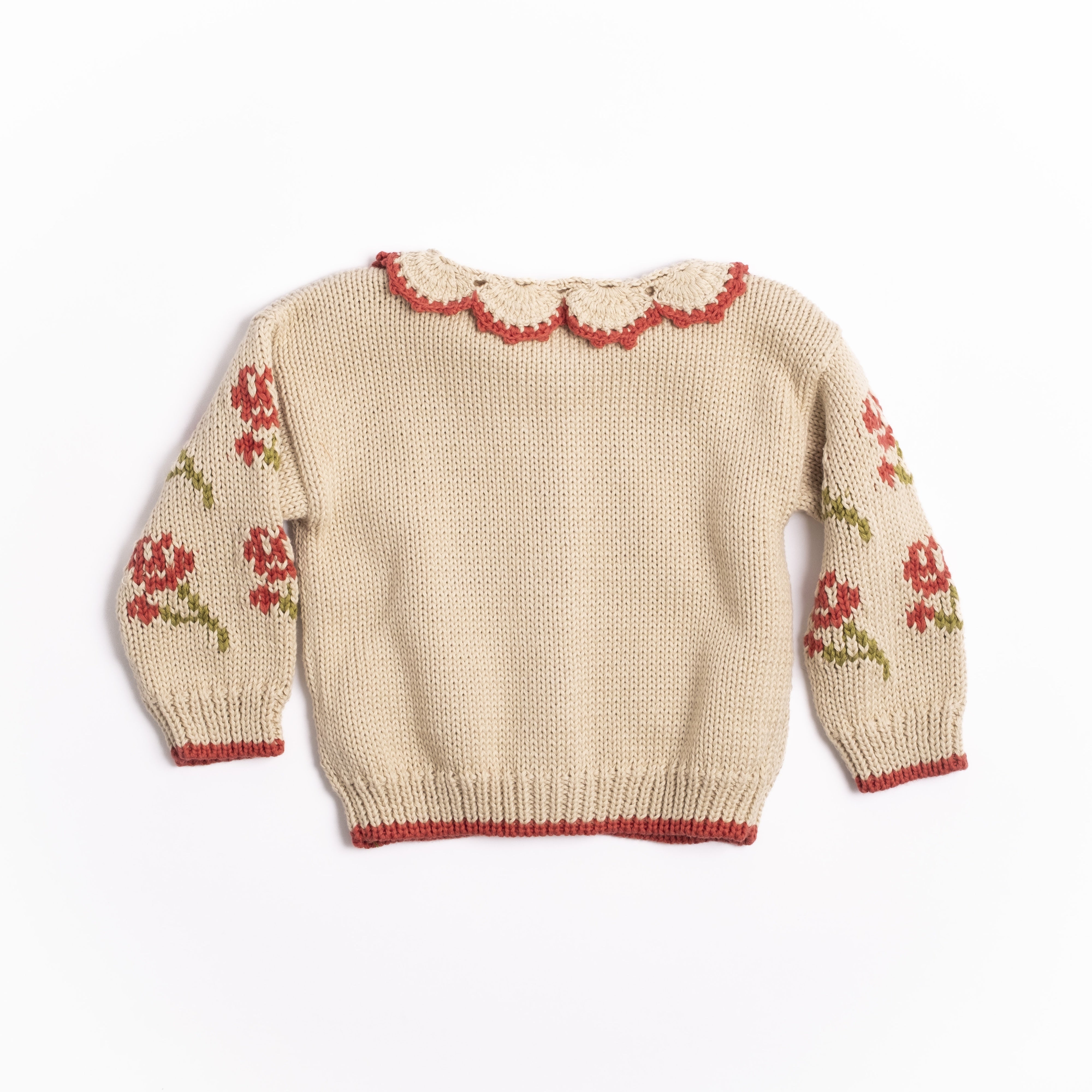 Ines Cardigan - Rouge Bloom