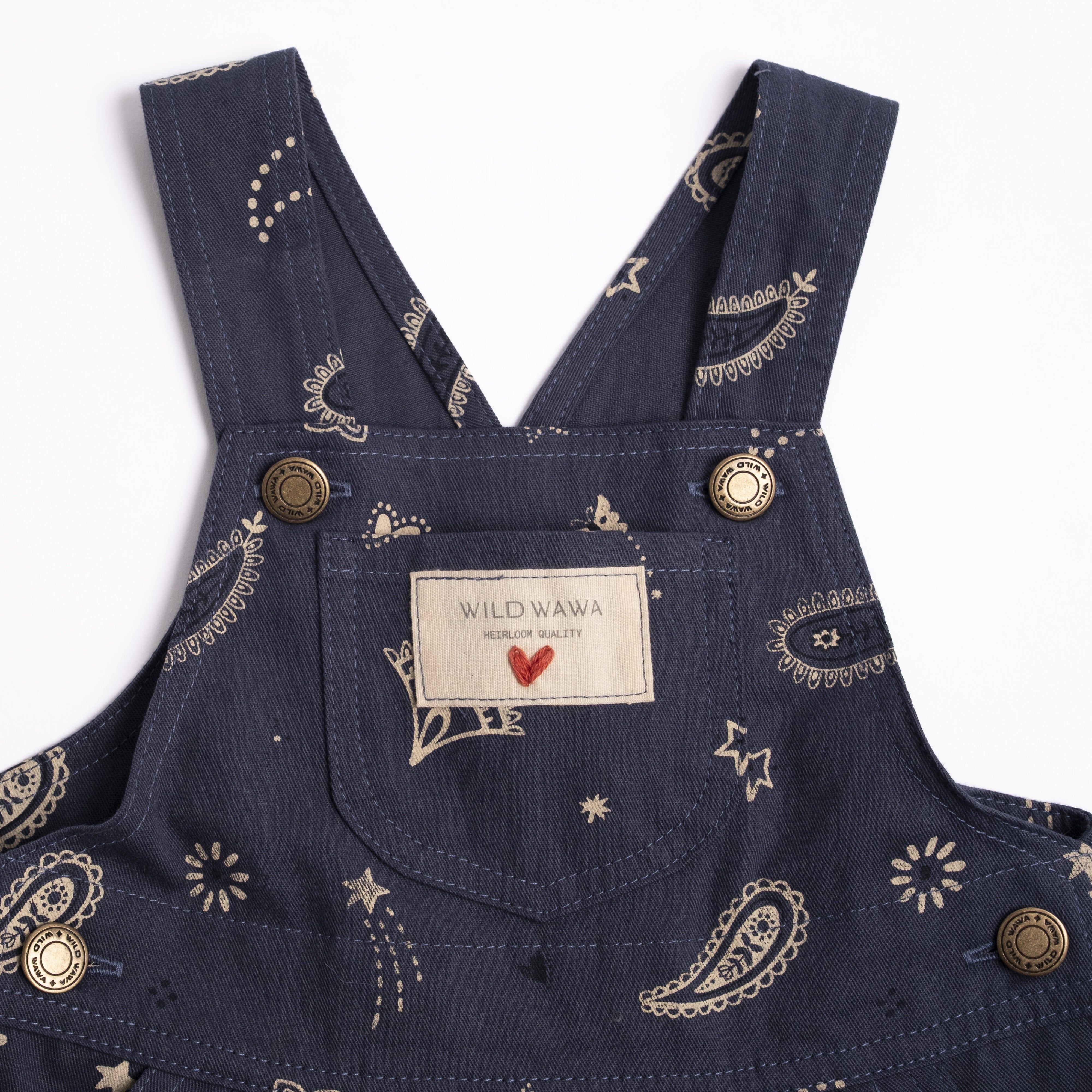 Overall Dress - Midnight Bandana