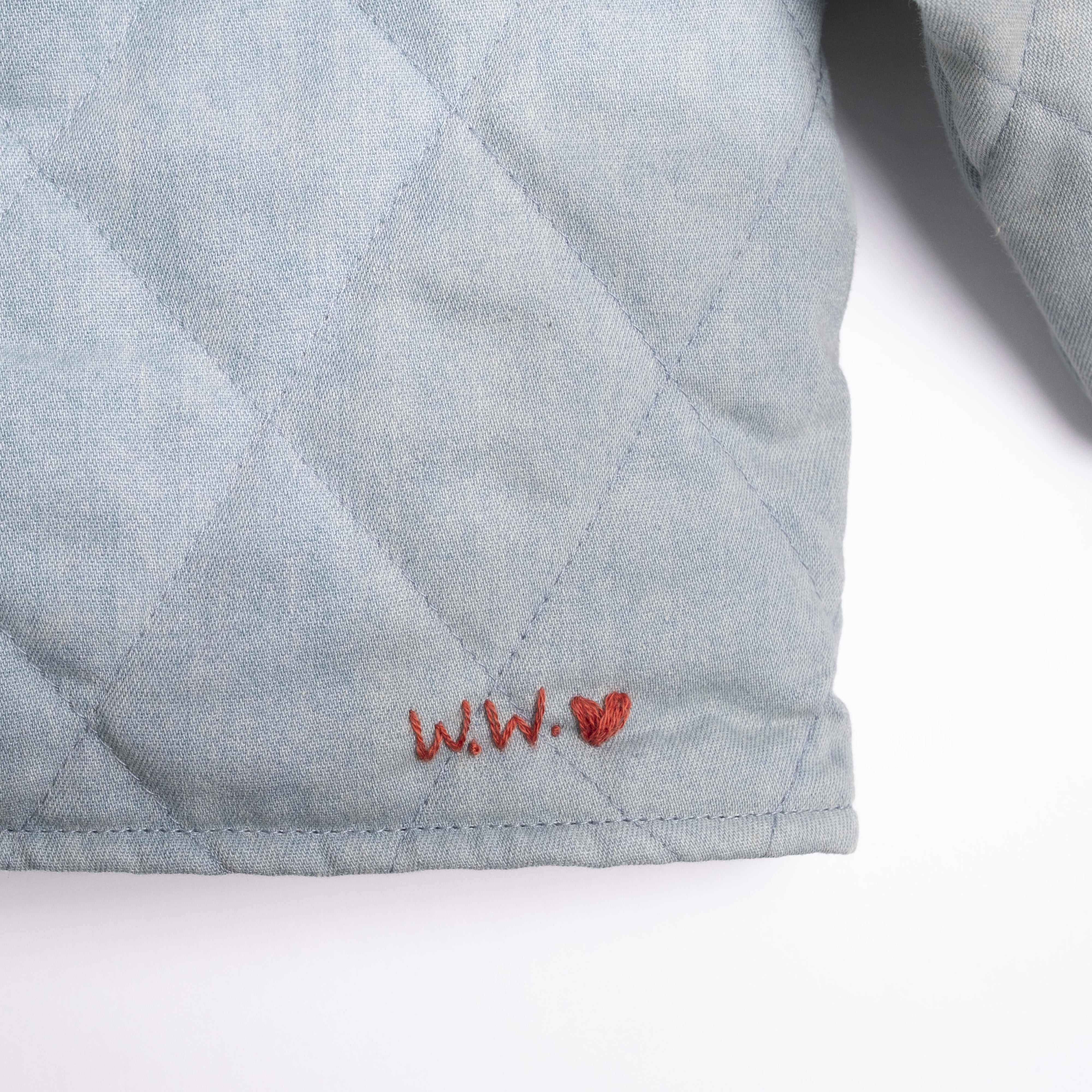 Quilted Jacket - Denim Darling