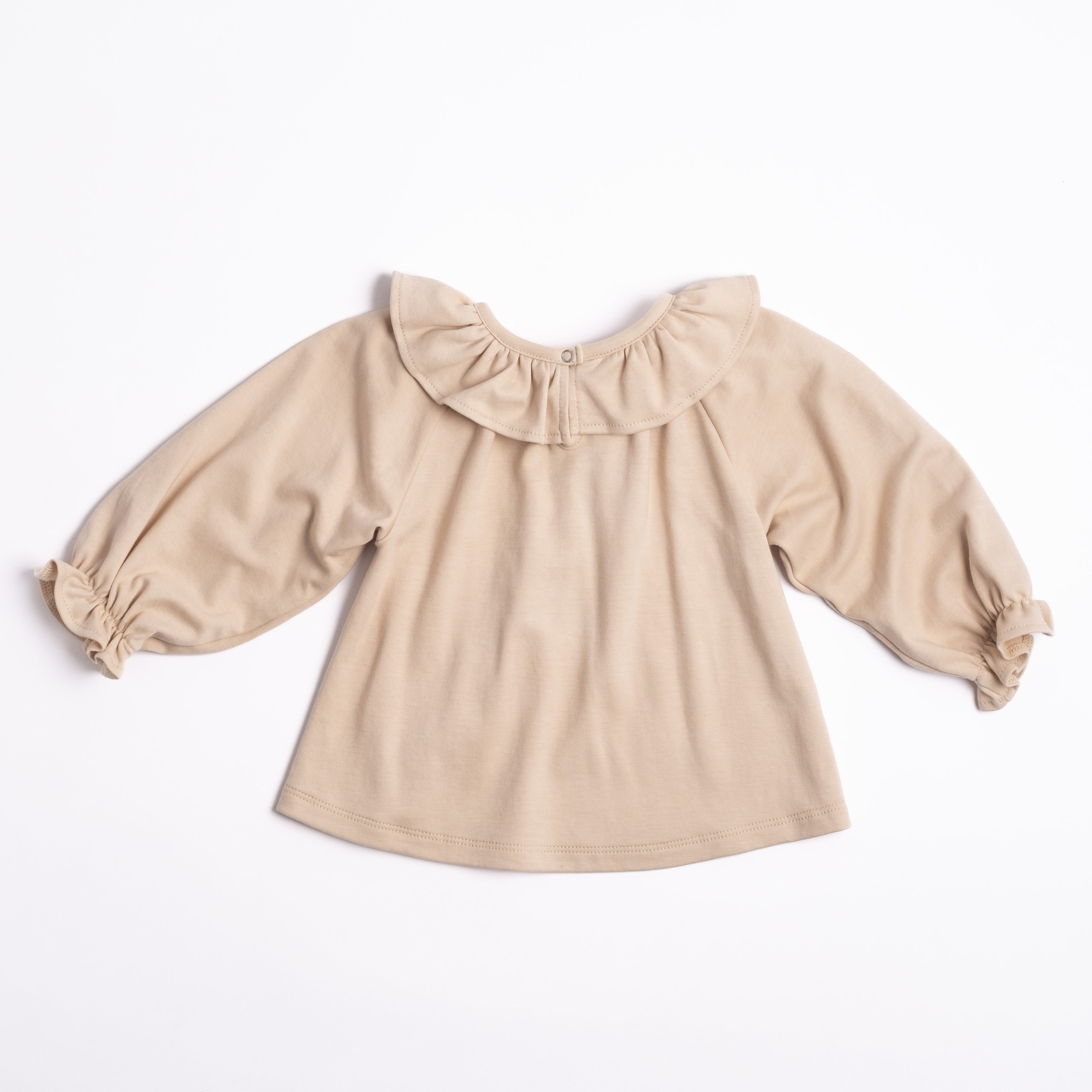 Ruffle Top - Dusty Pink