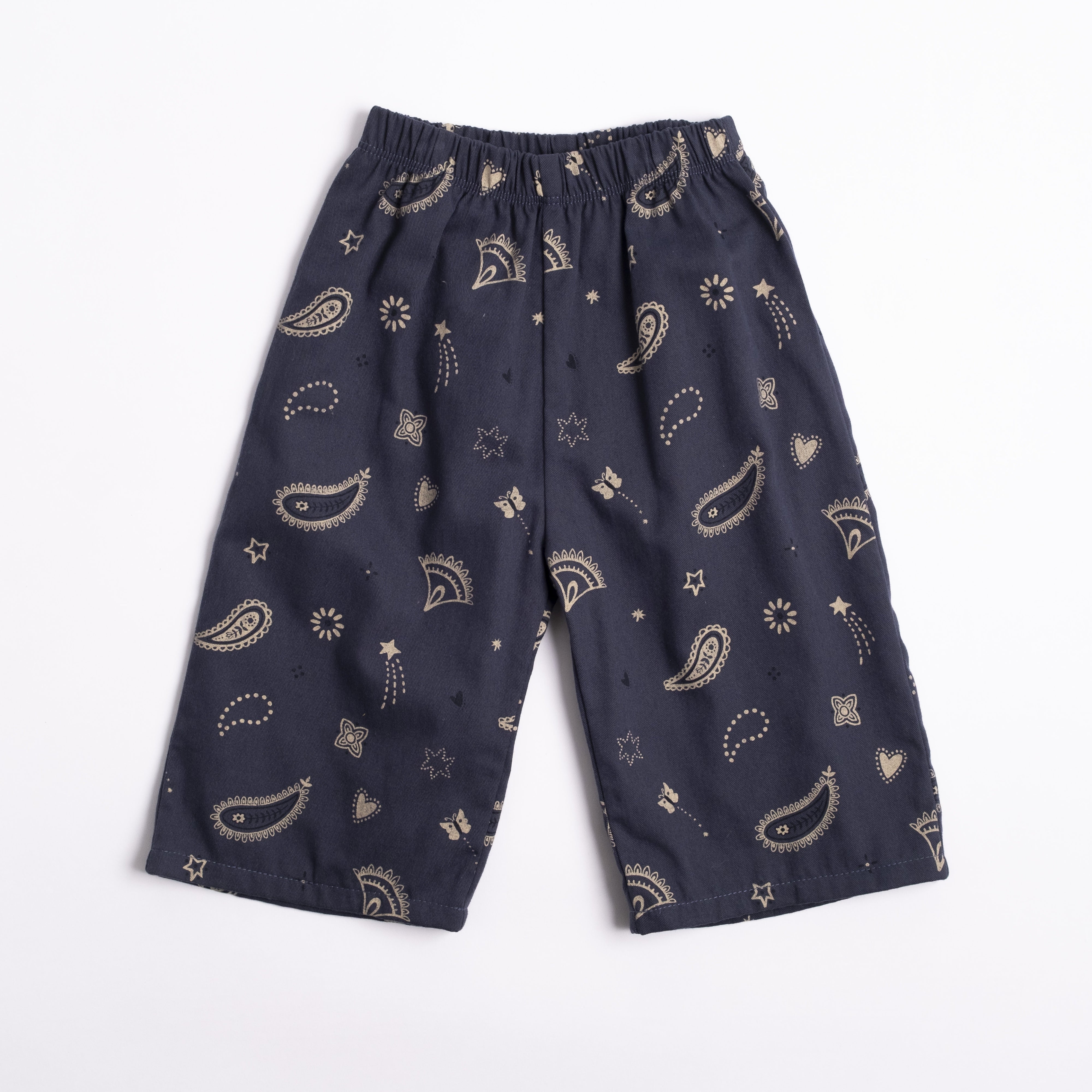 Wide-Leg Pant - Midnight Bandana
