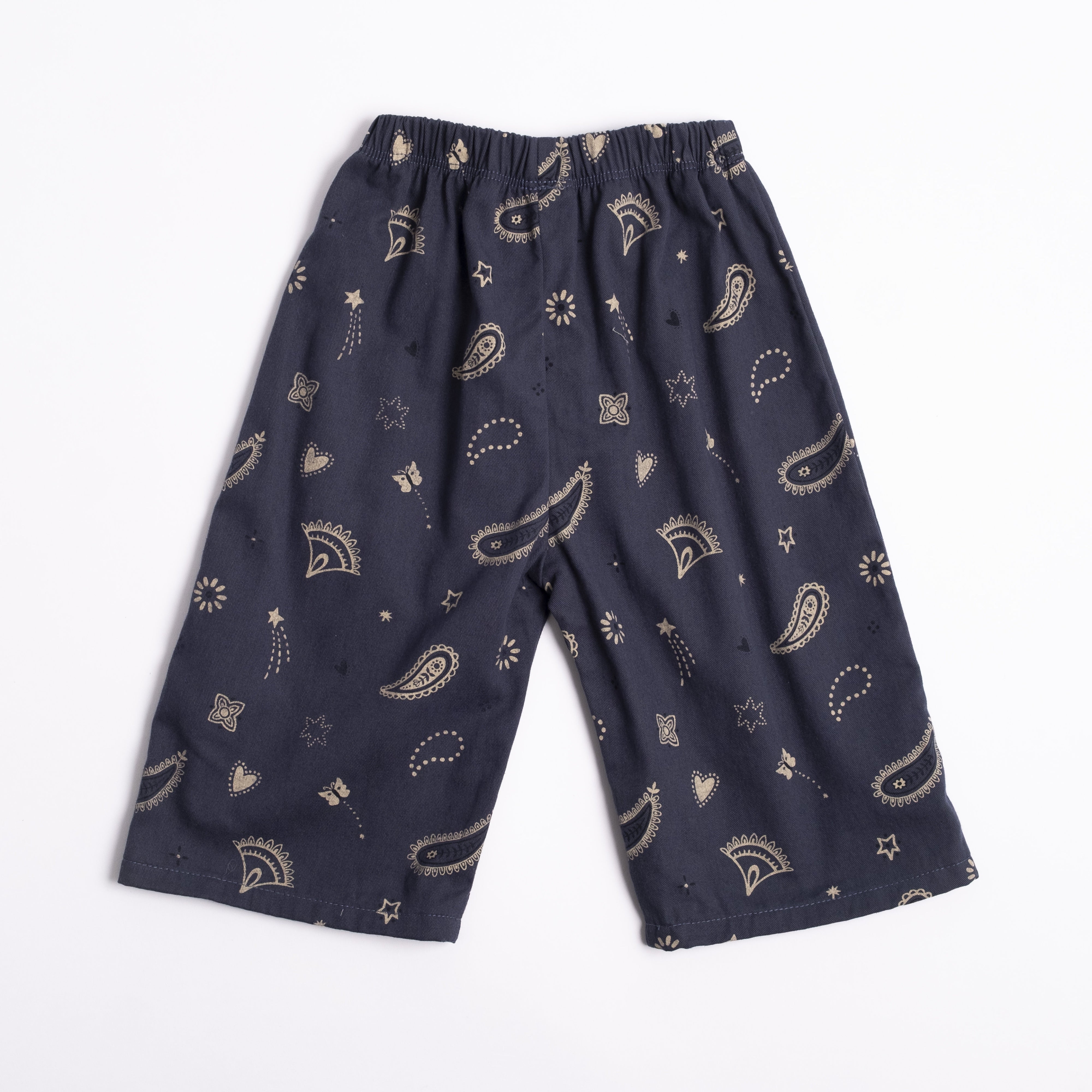Wide-Leg Pant - Midnight Bandana
