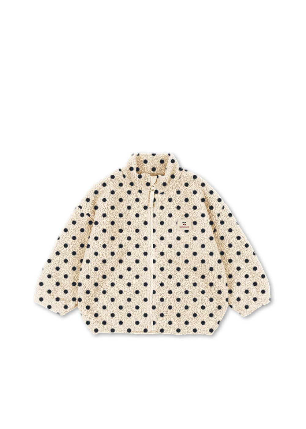 Jody Embroidery Teddy Jacket Cherry