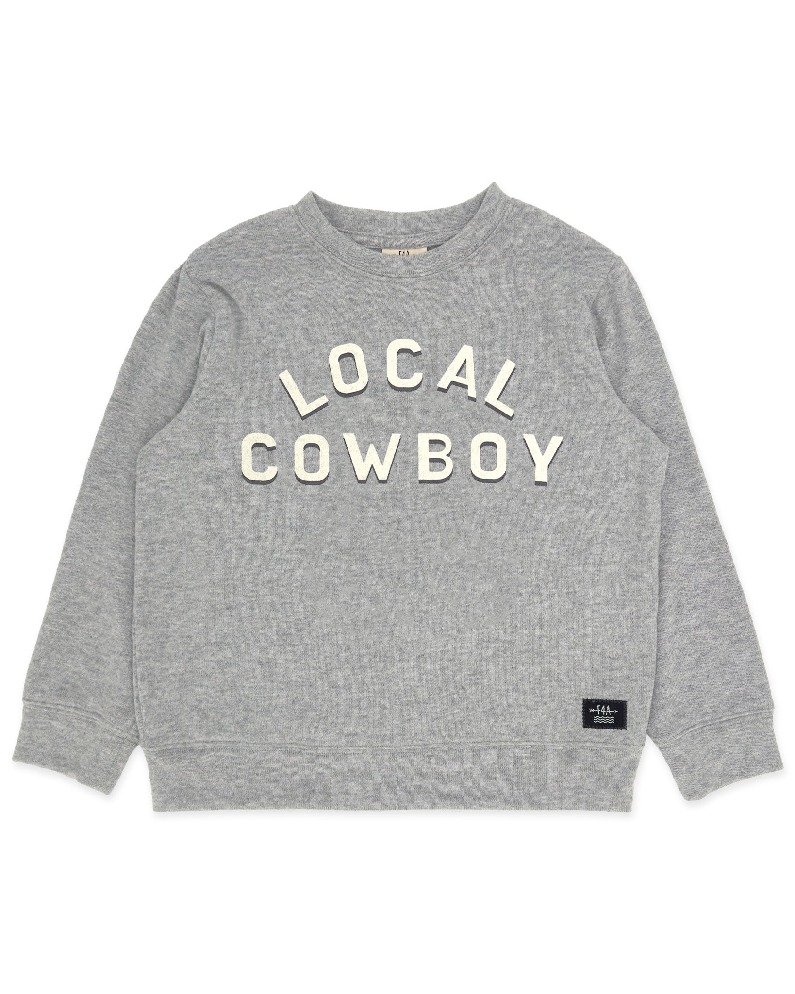 Local Cowboy Hacci Pullover heather Grey