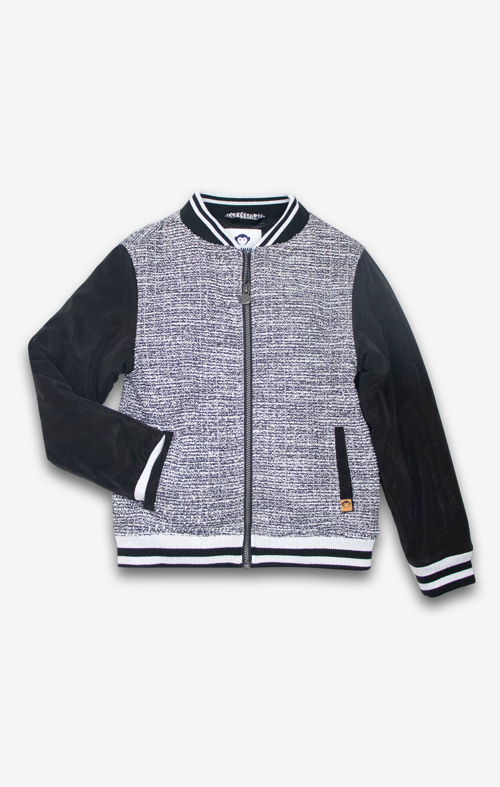 Nikki Bomber Black Boucle