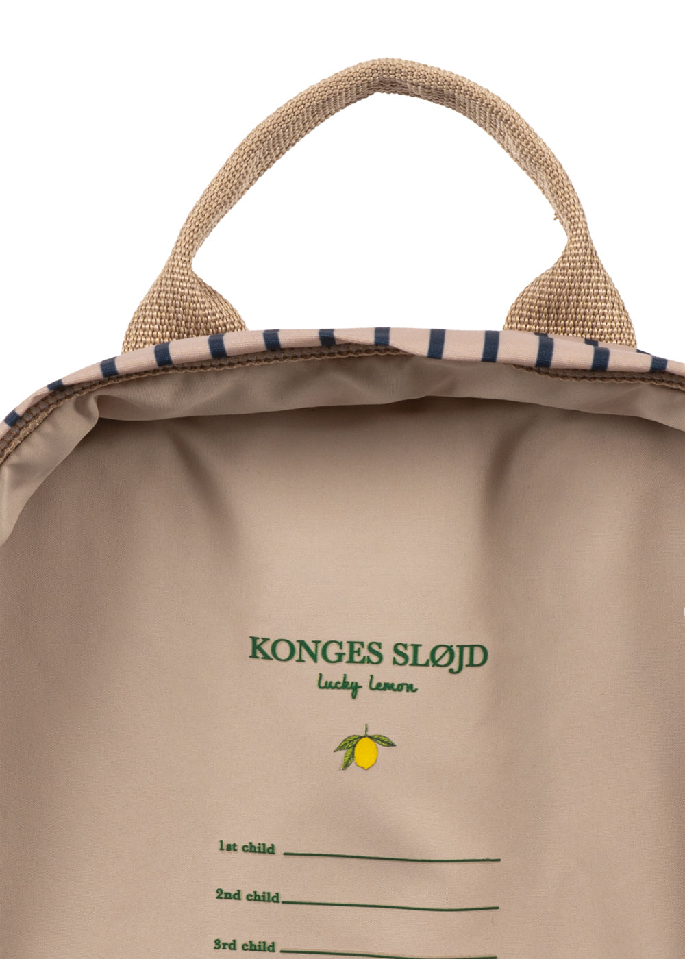 Nohr Mini Backpack Stripe La Mer