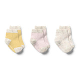 Organic 3 Pack Baby Socks