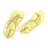 Classic Wish Kids Yellow Gold Sandals