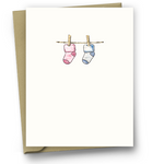 Casey Altman Design_Welcome to the World Baby Watercolor Card_Gift Card