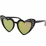 Zomi Gems_Black Crystal Heart Sunglasses_Headwear