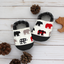 Scooter Booties_Scooter Booties Baby Shoes Plaid Bears_Shoes