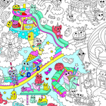 Omy_OMY KAWAII Giant Coloring Poster_Arts & Crafts