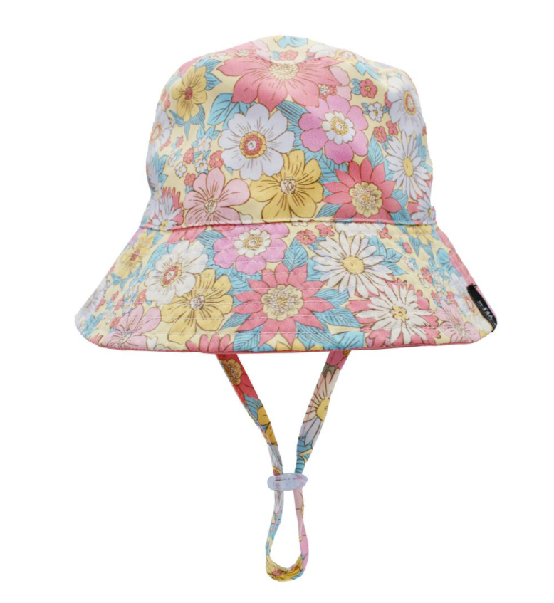 Feather 4 Arrow_Feather 4 Arrow Suns Out Hat Reversible Floral_Headwear