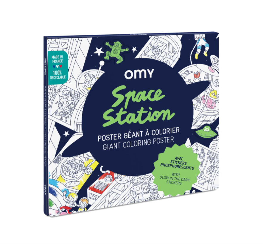 Omy_Omy Space Station Coloring Book_Arts & Crafts
