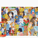 WerkShoppe_Doggie Day Care 500 Piece Jigsaw Puzzle_