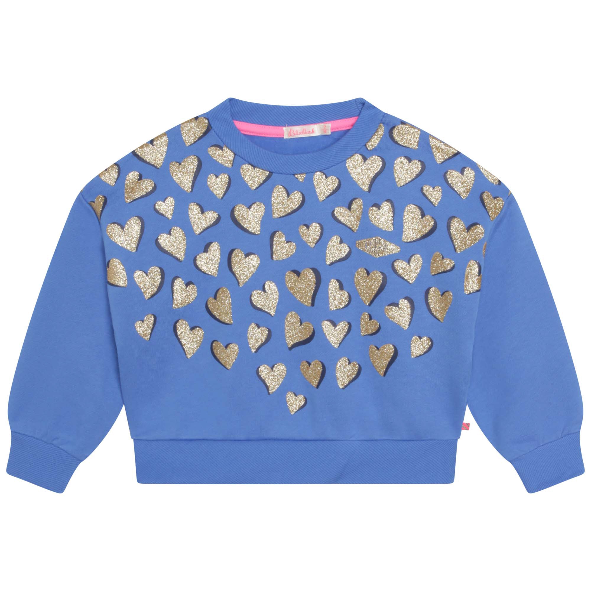 Billieblush_Billieblush Sweatshirt with Gold Hearts_Tops