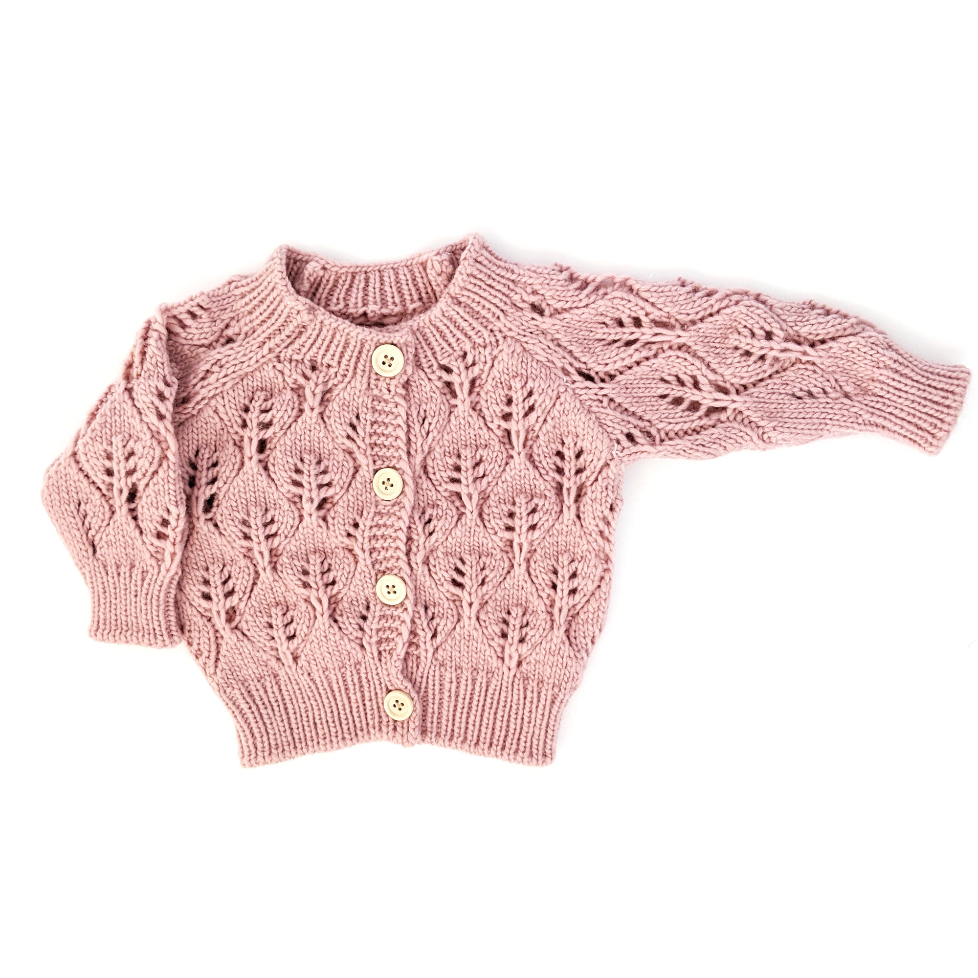 Huggalugs_Rosey Leaf Lace Sweater_Tops