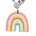 Loulou Lollipop_Silicone Teether Pastel Rainbow_Baby