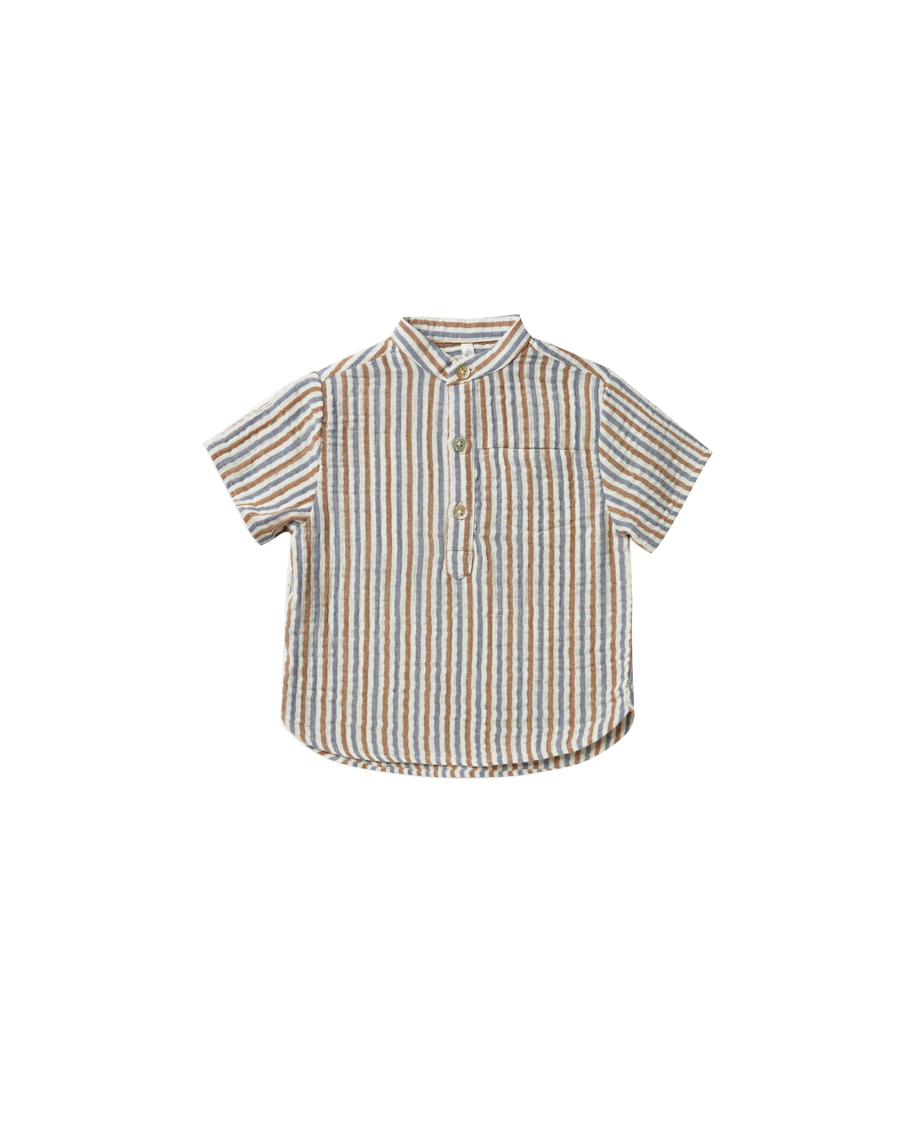 Rylee + Cru_Rylee + Cru Mason Shirt Nautical Stripe_