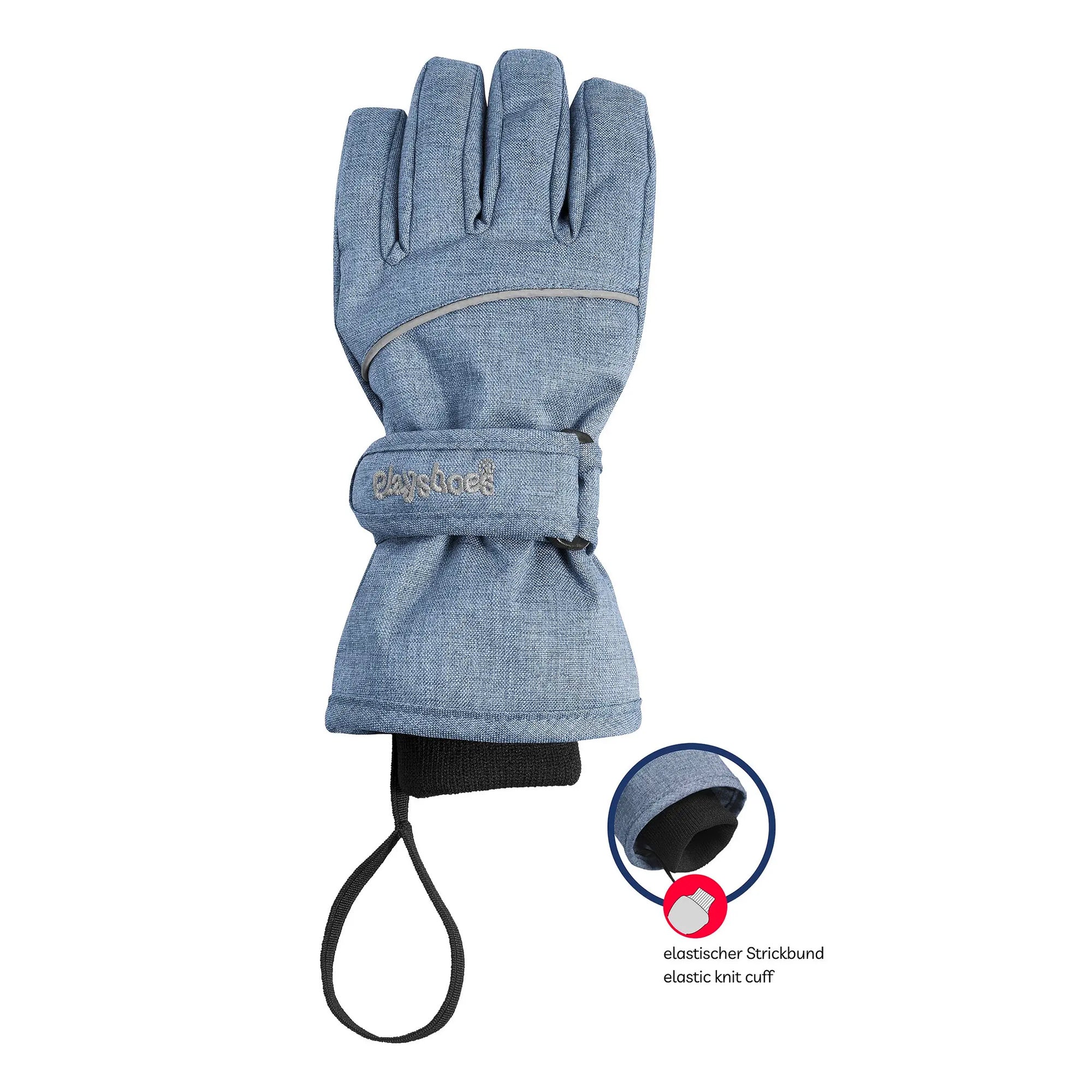 Play Shoes GmbH_Finger Gloves Denim Blue_Accessories