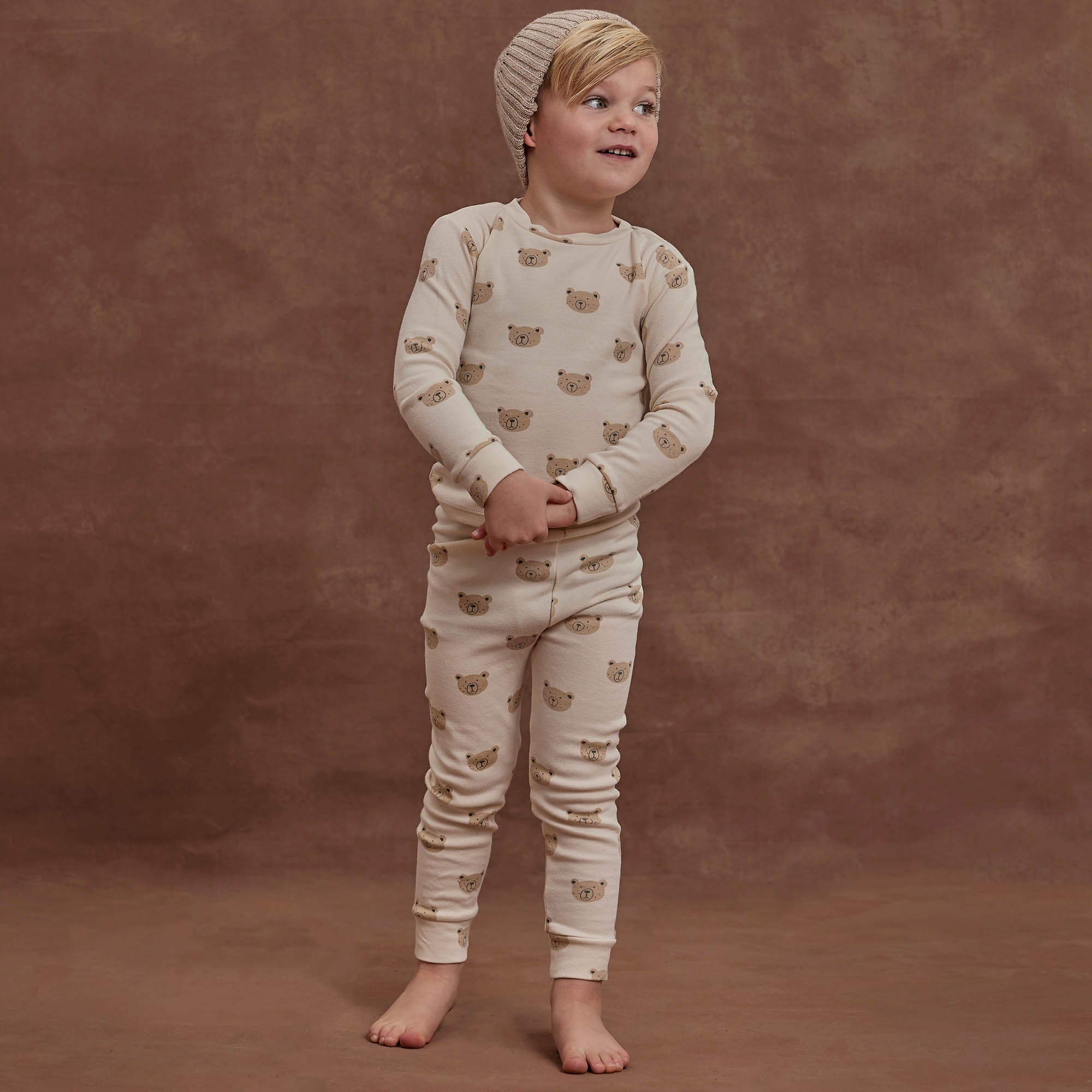 Rylee + Cru_Rylee + Cru Long Sleeve Pajama Set Bears_Pajamas